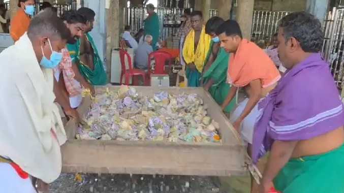 திருத்தணி முருகன் கோவிலில் ரூ.1.5 கோடி காணிக்கை