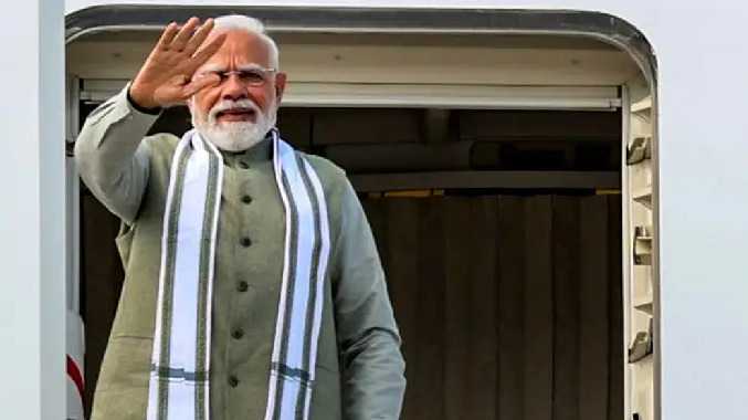 பிரதமர் மோடி 4 நாள் வெளிநாட்டுப் பயணம்