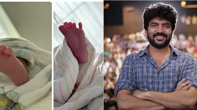 தனது இரட்டை குழந்தைகளுக்கு பெயர் சூட்டிய நடிகர் கவின்