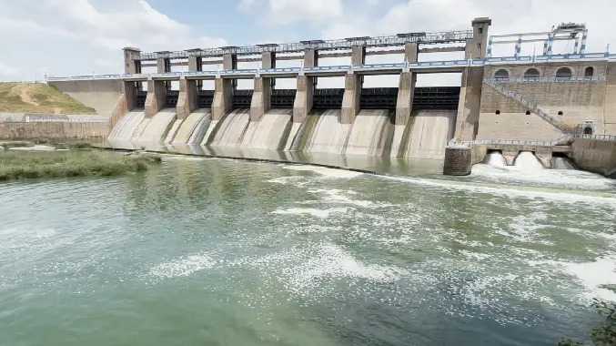 கேஆர்பி அணையில் இருந்து 600 கன அடி நீர் திறப்பு
