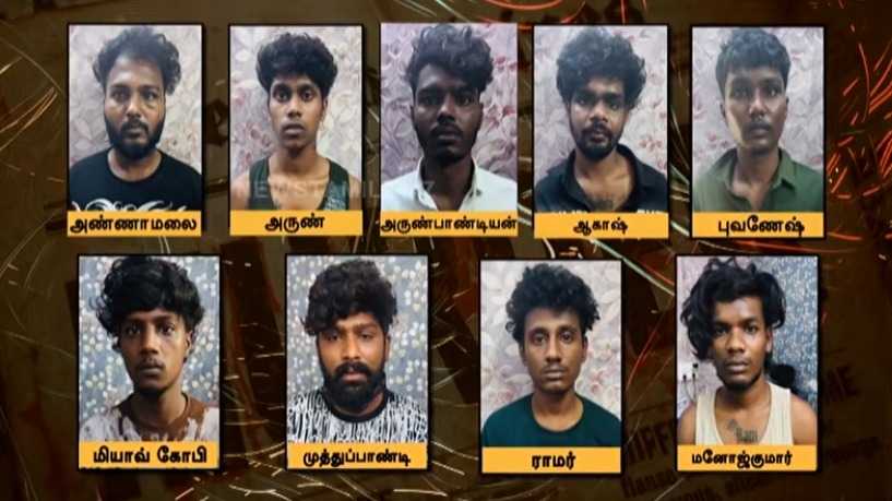 மகாராஷ்டிராவில் சுளுக்கெடுத்த தனிப்படை, கம்பி எண்ணும் ரவுடி கும்பல்