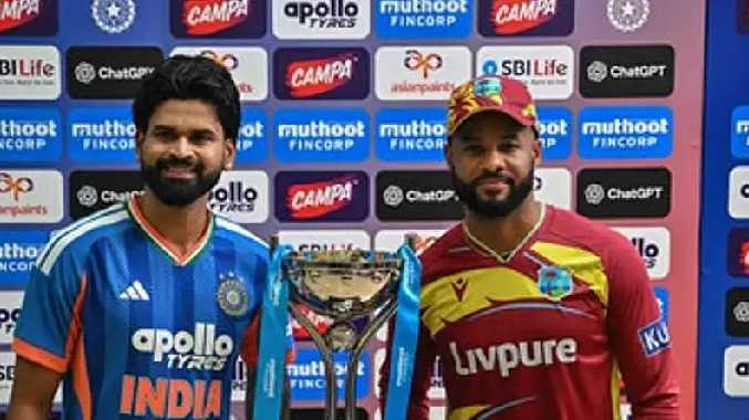 இந்தியா - மேற்கிந்திய தீவுகள் கடைசி டி20 போட்டி ரத்து