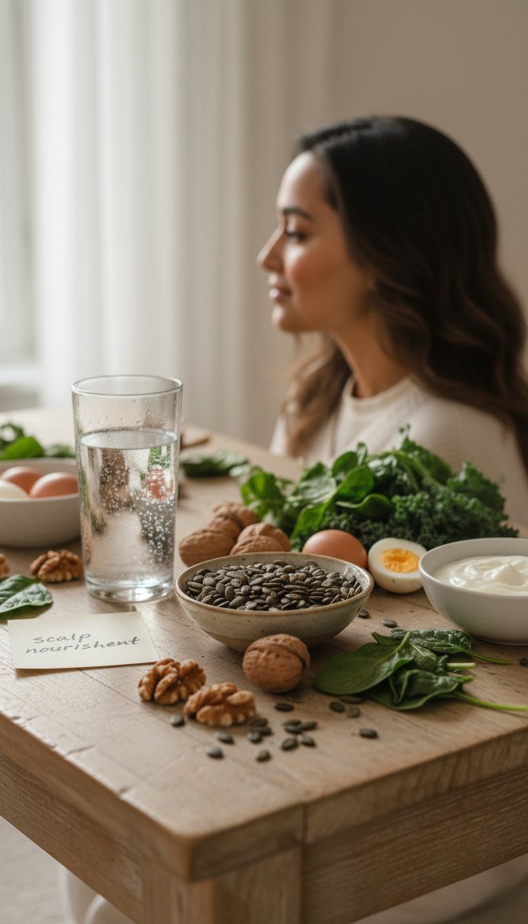 শীতের সময় খুশকি দূর করতে শ্যাম্পু নয়, বদলাতে হবে খাদ্যাভ্যাস 