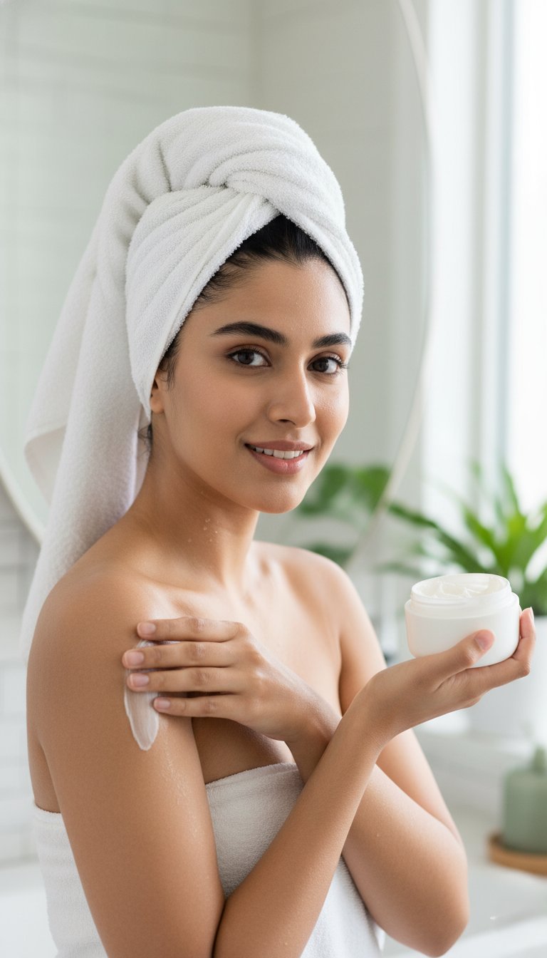 ভেজা ত্বকে কেন ময়শ্চারাইজার লাগাবেন