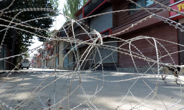 دارالحکومت دہلی میں کشمیریوں کی حمایت میں مظاہرہ