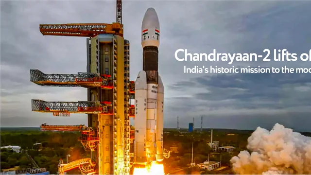 Chandrayaan-2 lifts off India's historic mission to the moon