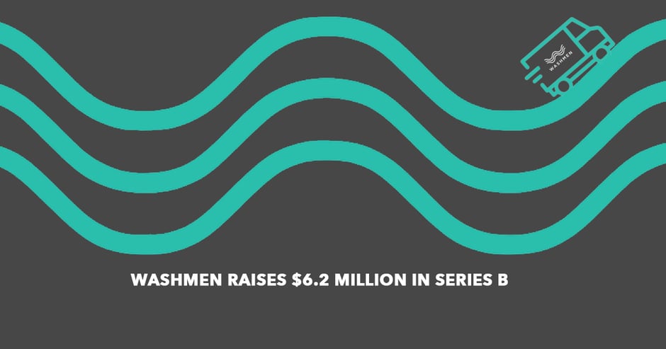 Washmen raises $6.2 million in Series B