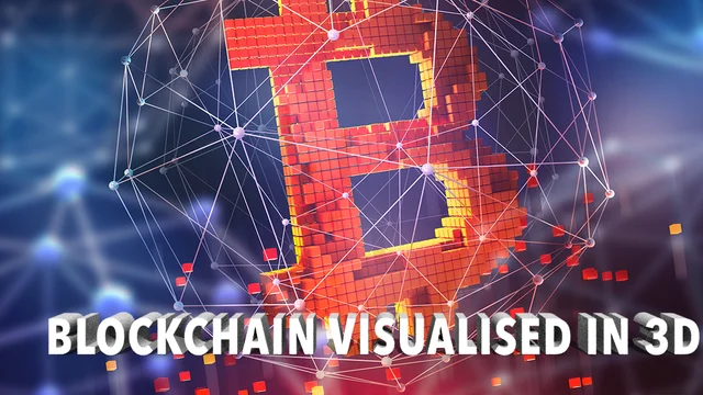 10X Showcase: Blockchain visualised in 3D