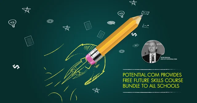 Potential.com provides free Future Skills Course Bundle to all schools