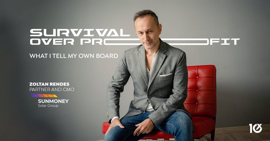 Survival Over Profit: What I Tell My Own Board