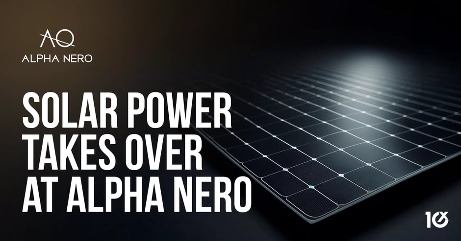 Solar Power Takes Over at Alpha Nero