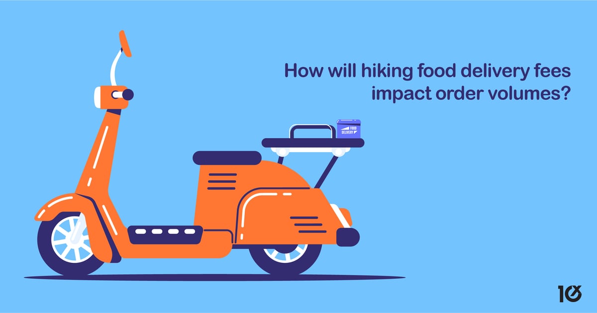 How will hiking food delivery fees impact order volumes? SME10X