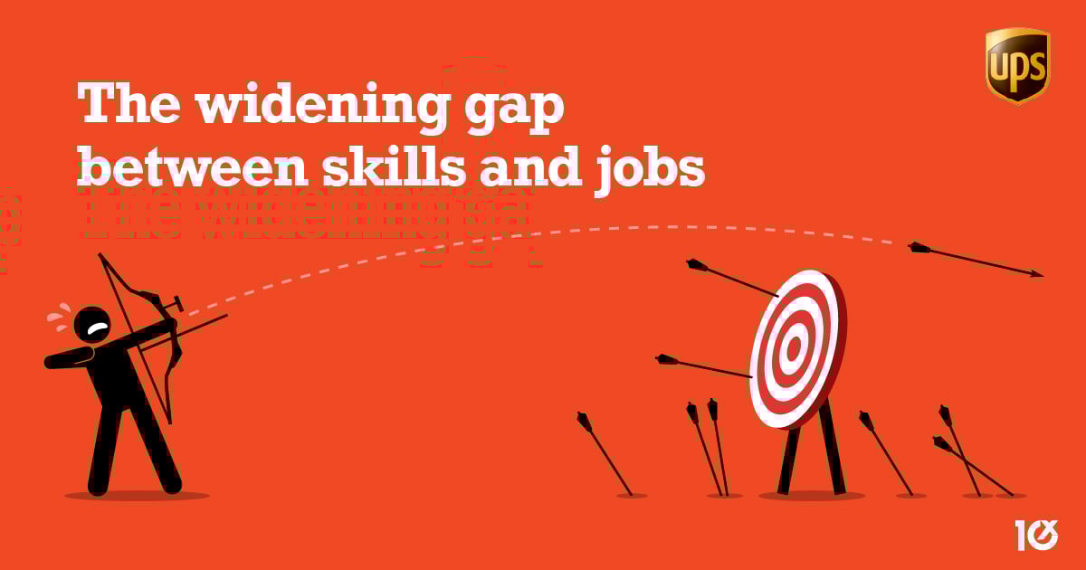 The widening gap between skills and jobs
