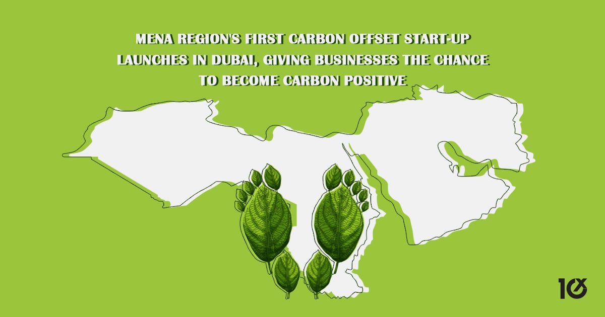 MENA region's first carbon offset start-up launches in Dubai, giving businesses the chance to become carbon positive - Vimarsana News