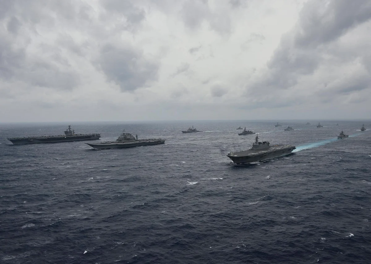 QUAD Naval Forces To Begin Second Round Of The Landmark Malabar Exercise Off The Coast Of Goa 3 swarajya%2F2017 09%2F810af9af 4e77 4542 aac1 3121ba5f0db4%2FDFvegCpUAAITbWP.jpg%20large