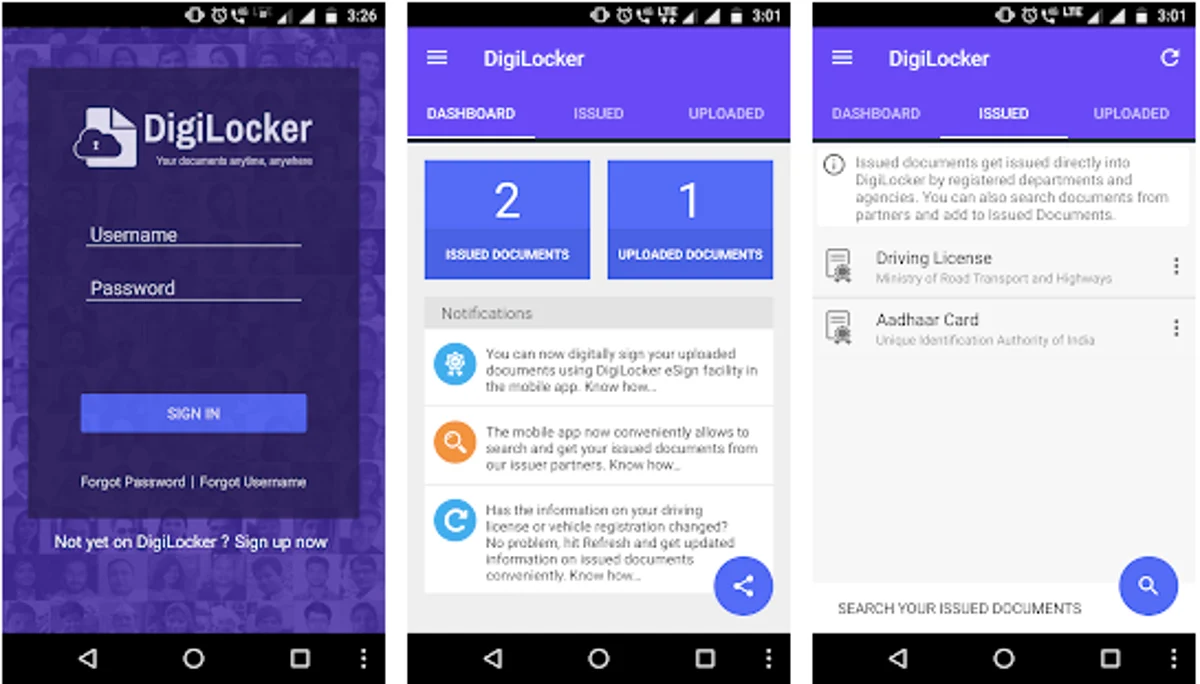 Digilocker Documents Now Legal No Need To Carry Driving Licence Vehicle Papers Any Longer How to use the digilocker application to store documents in your smartphone,& how to create digital driving licence,video by saral gyaan. digilocker documents now legal no need