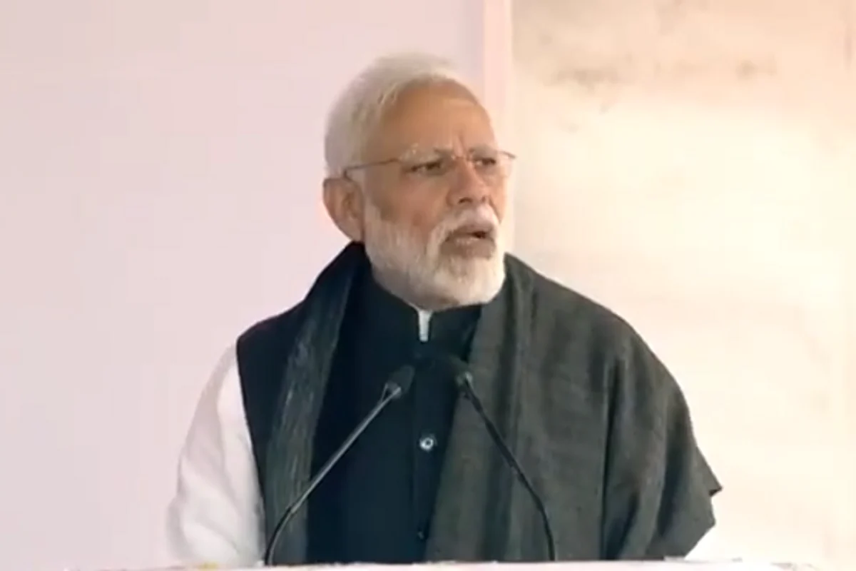 PM Modi reaches Jaisalmer border to celebrate Diwali with Armed Forces 3 PM Modi reaches Jaisalmer border to celebrate Diwali with Armed Forces