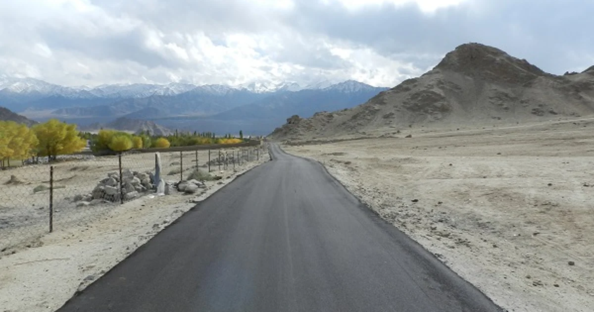 Leh-Kargil Road To Be Redeveloped Into Tourist Highway 3 swarajya%2F2019 04%2F5c71b03b 99d9 41a3 806a 9453762de131%2FRoad and landscape in Leh Ladakh