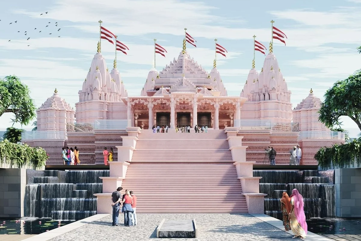 First Hindu Temple In Abu Dhabi To Be Adorned With Scenes Depicted From Mahabharata, Ramayana And Puranas 3 swarajya%2F2020 03%2Fed60012d fbe8 4584 beec 2ff8873b7ac4%2FBAPS Hindu Mandir Abu Dhabi Pic Via Facebook