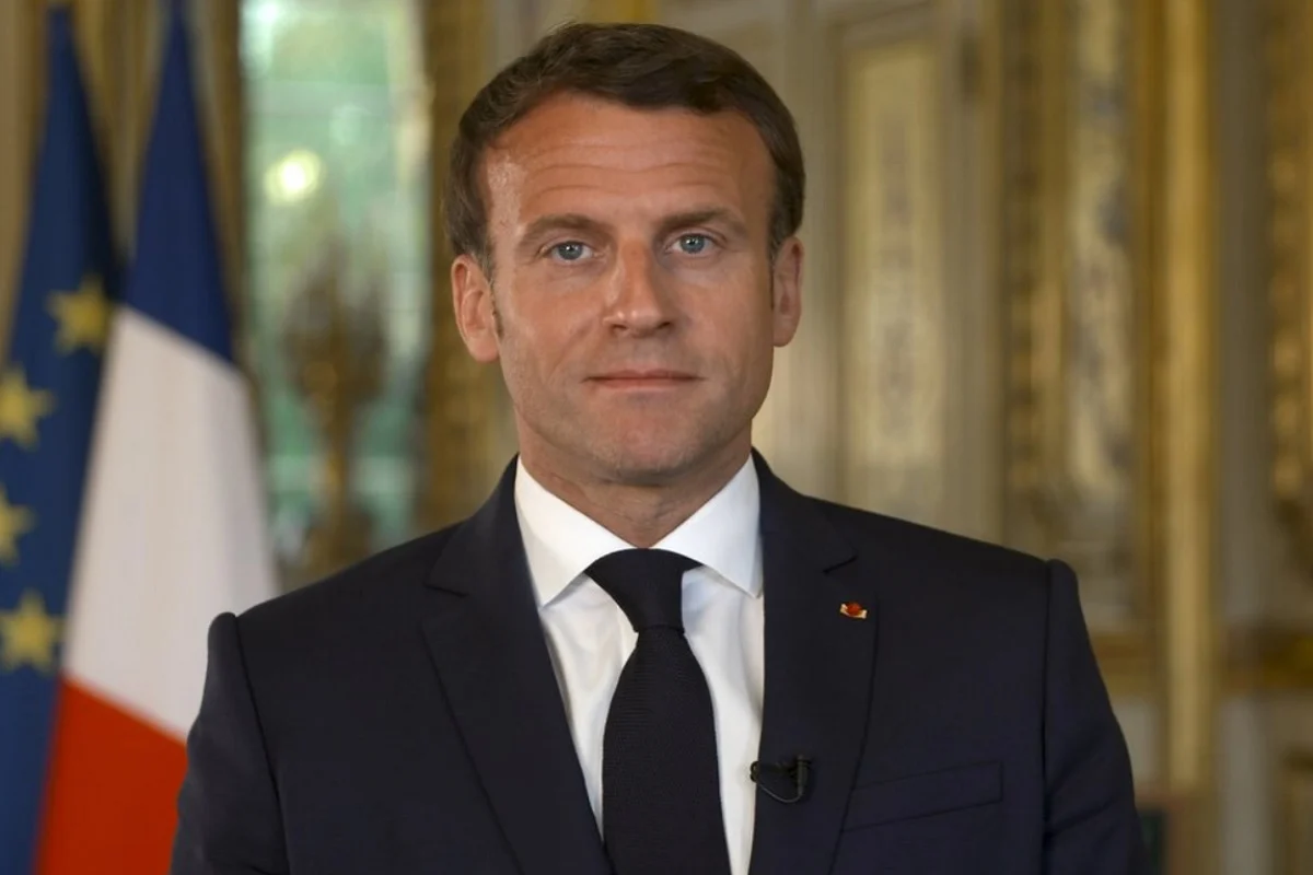 French President Emmanuel Macron Pays Tribute To Beheaded Paris Teacher