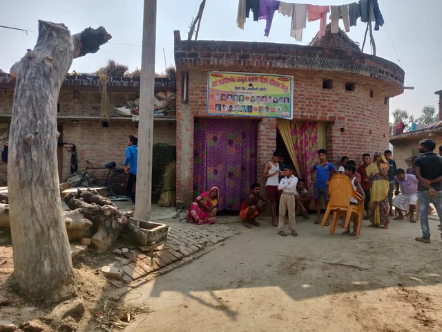 A view of the village