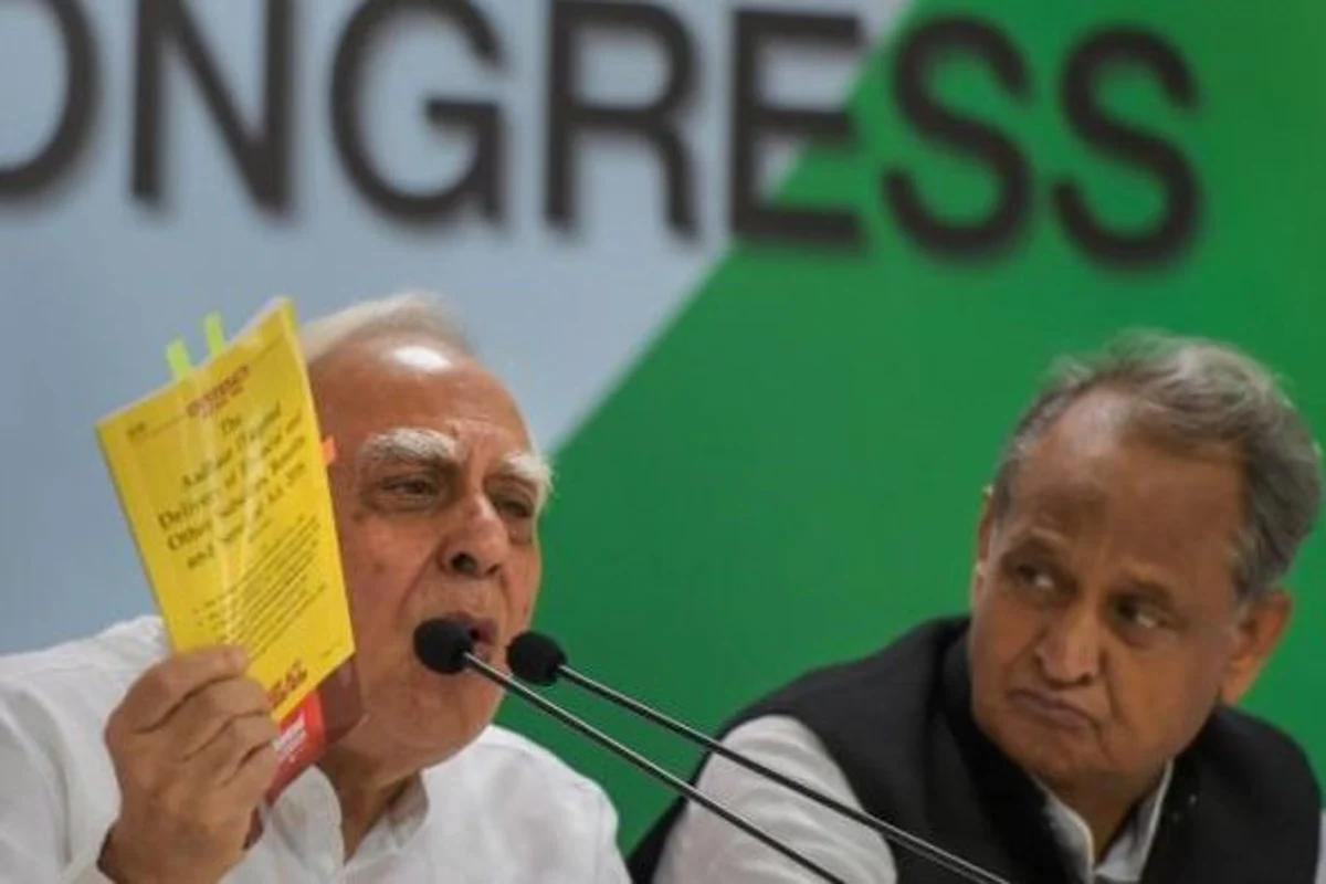 Congress Fights Congress: Ashok Gehlot Hits Out At Kapil Sibal 3 swarajya%2F2020 11%2F4422dcd8 ba82 4740 8711 c37547a0c588%2Fsibal gehlot