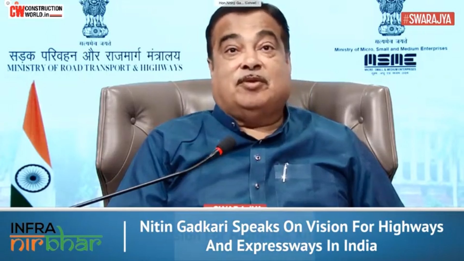 Increasing Road Construction Speed To 40 Km Per Day; Reducing Construction And Logistics Costs By Adopting New Technologies: Nitin Gadkari - Vimarsana News