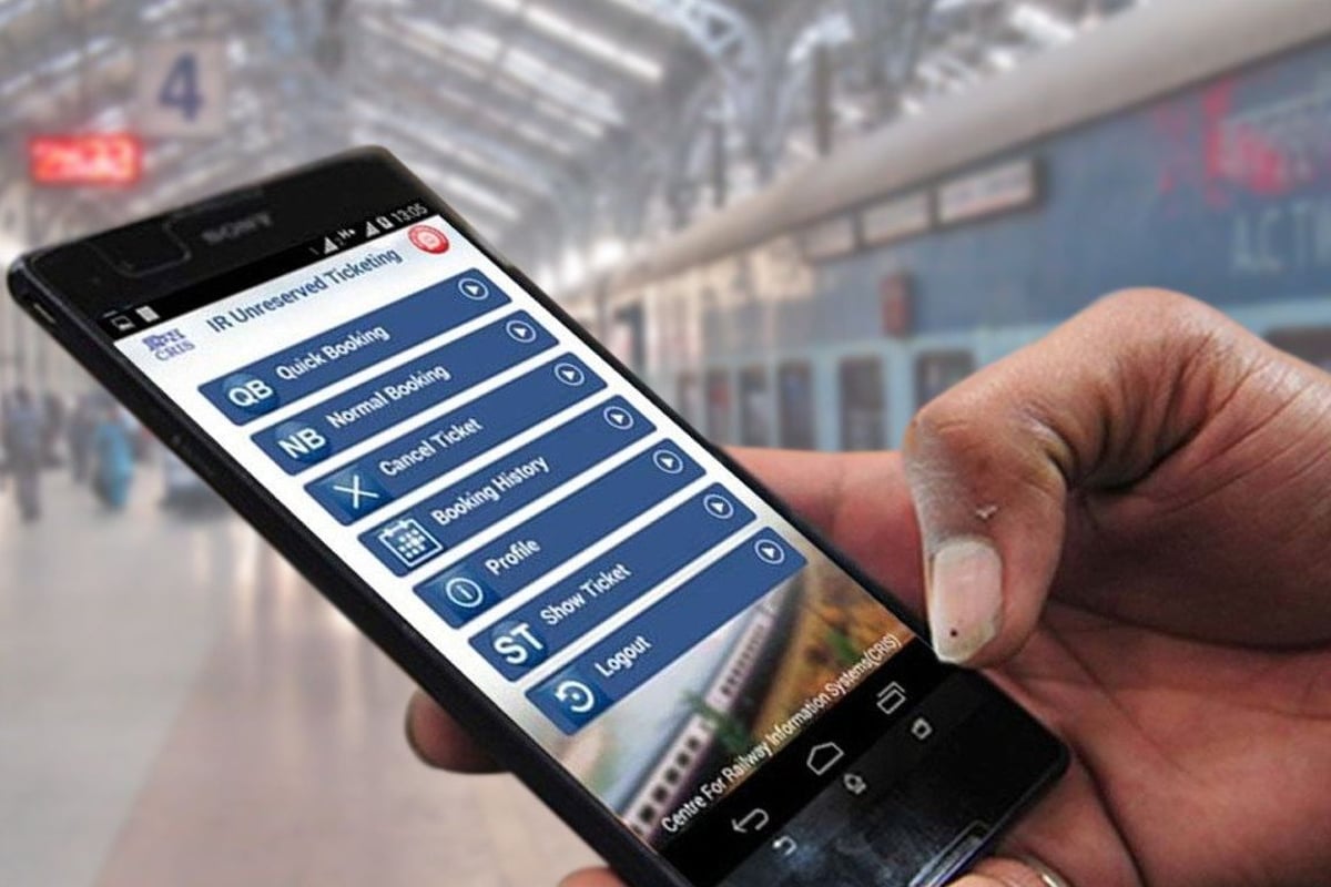 Indian Railways Reactivates Mobile App For Unreserved Ticket Booking - Vimarsana News