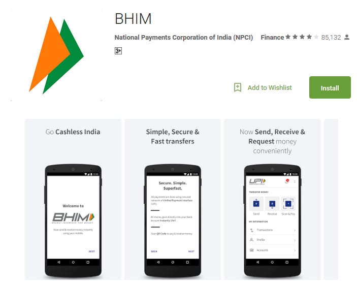 Just Three Days After Launch Modi s BHIM App Has Become 