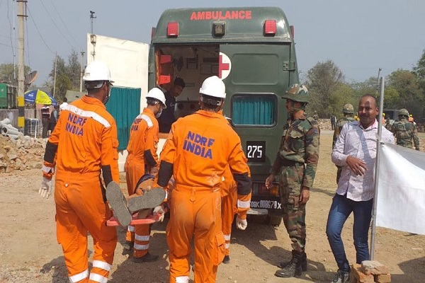 Simulation Exercise By Army, NDRF, Police And Other Agencies In Kota; Rescue And Evacuation Drills Carried OutÂ