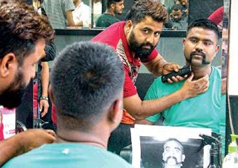 650 Men Get Abhinandan Style Moustaches For Free Bengaluru
