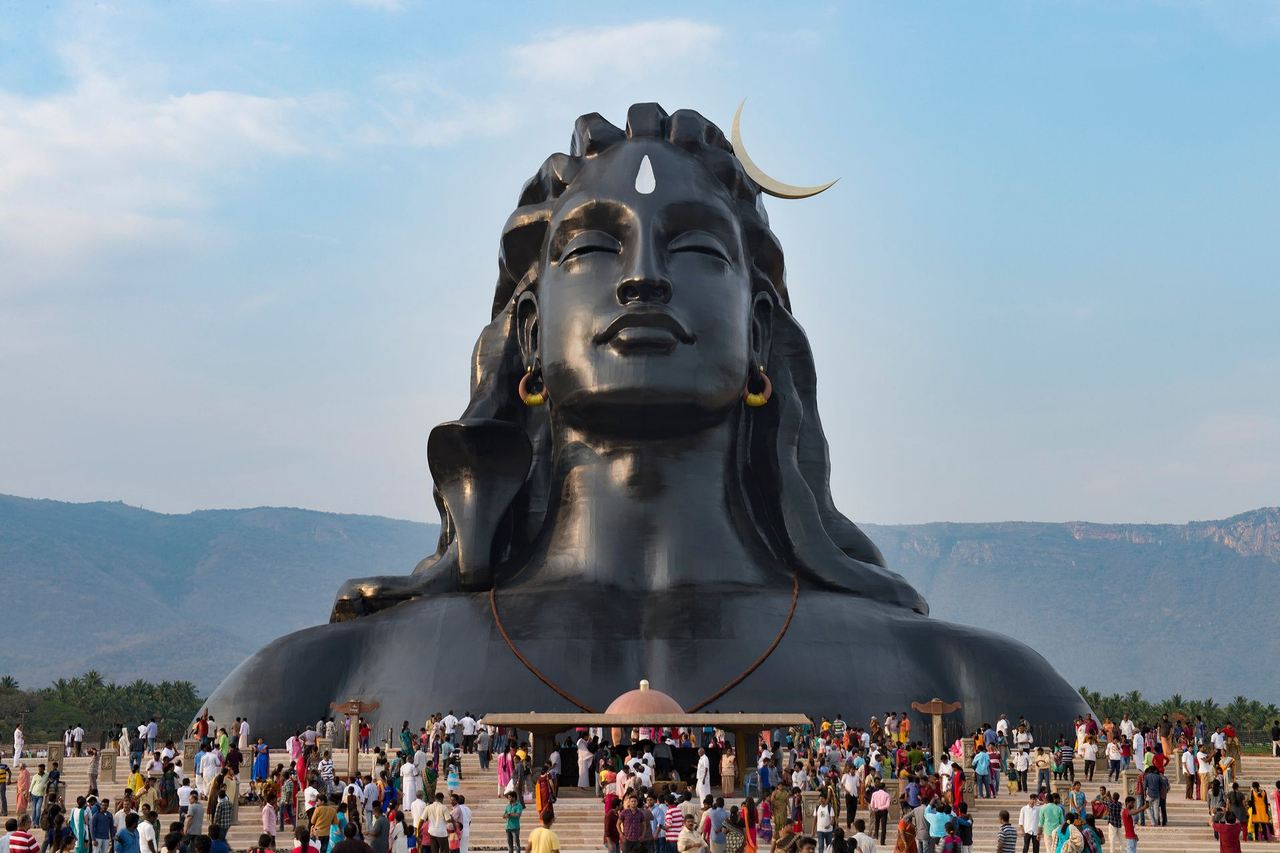Image result for adiyogi statue