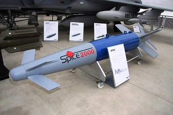 Indian Air Force To Buy Advanced âBunker-Busterâ Version Of Spice-2000 Bombs Used During Balakot Air Strike