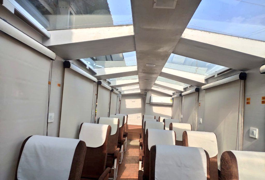 Indian Railways Launches Kalka Shimla Vistadome Train With