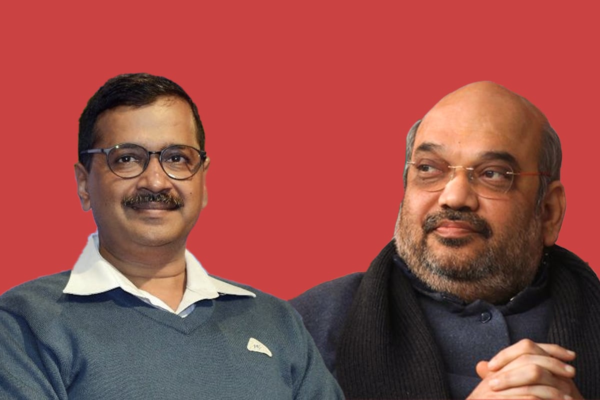 Image result for amit shah kejriwal