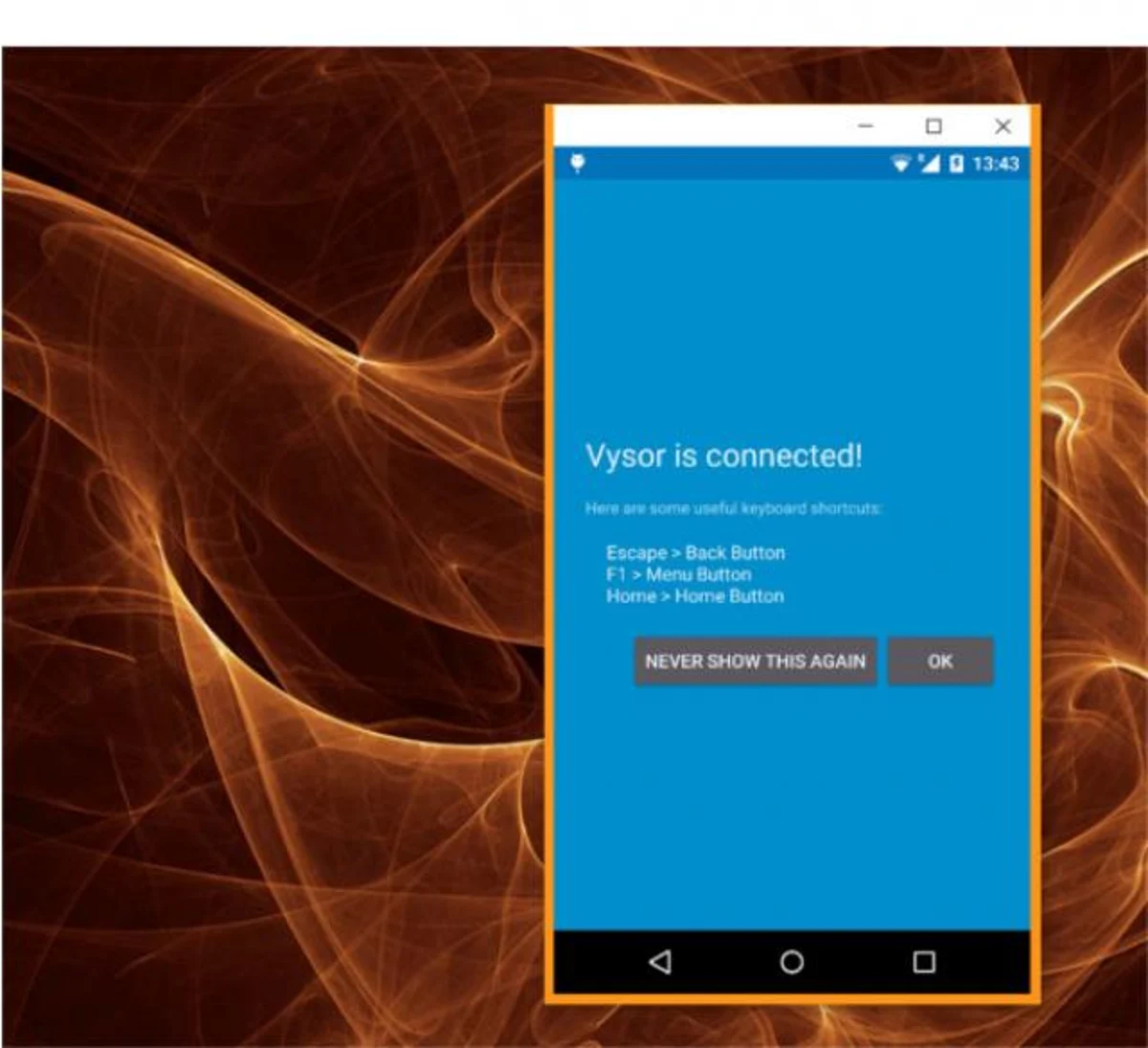 The Chrome app Vysor and how it works