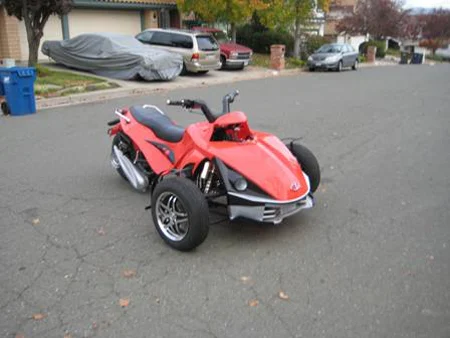 electric reverse trike