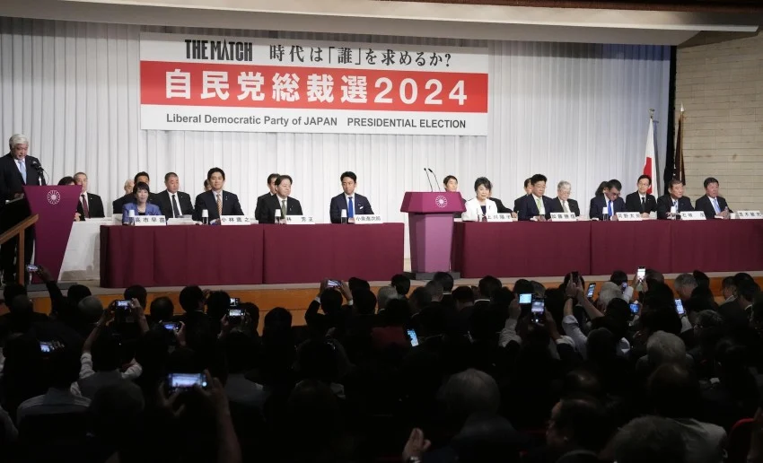 Nine Candidates vie for Japan's Ruling Party Leadership