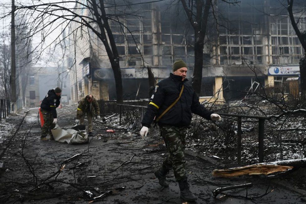 Mariupol, Ukraine Has Been Encircled