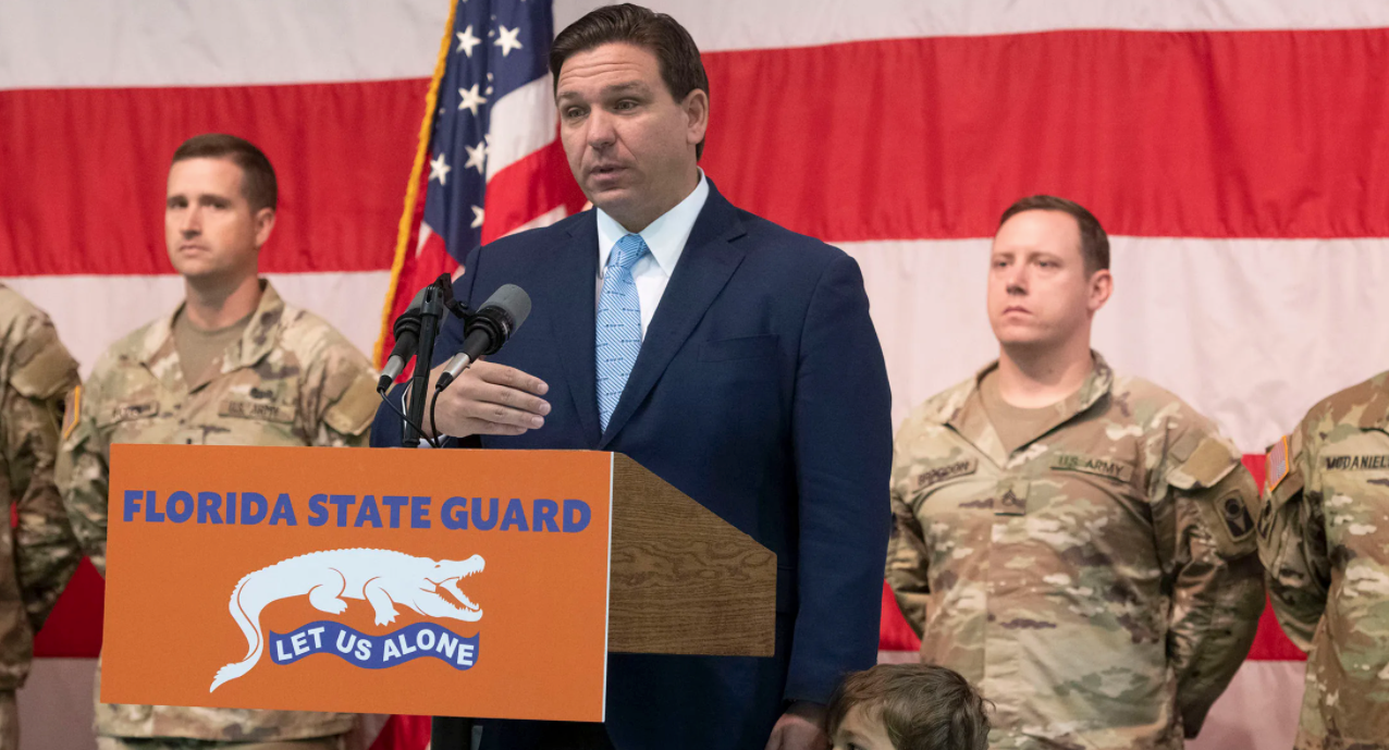 DeSantis Denies D.C Troops For The State Of The Union