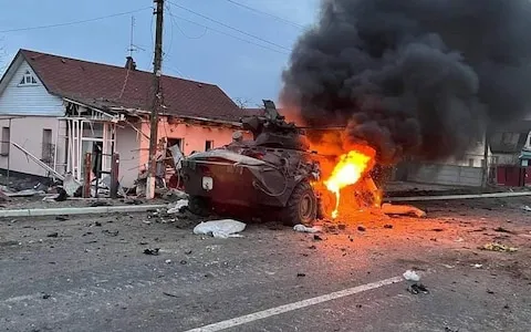 Intense Video of Ambush on Russian Convoy