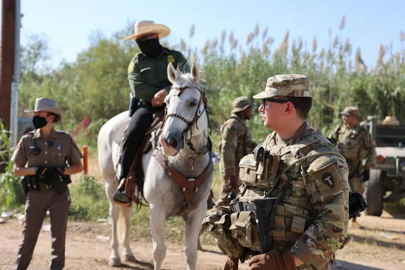 Texas National Guard Soldier Missing After Attempting to  Rescue Migrants