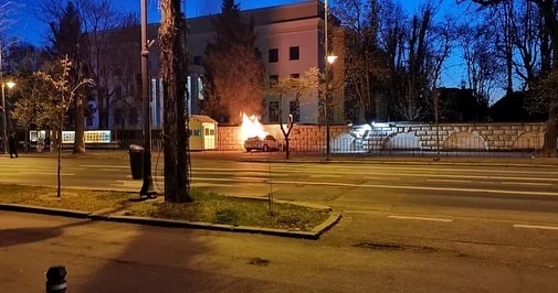 Ramming Attack, Self-Immolation, At Russian Embassy in Bucharest