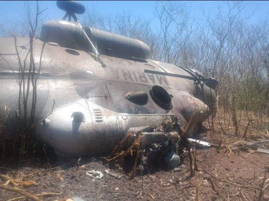 Mexican Navy Mi-17 Crash