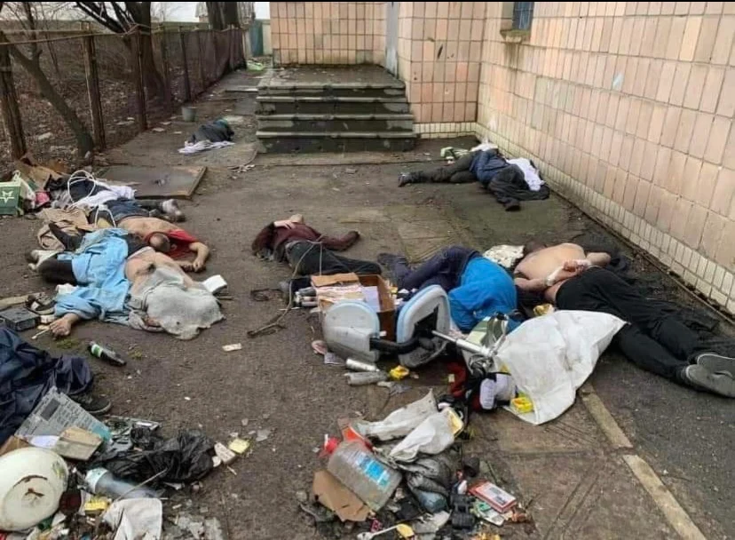 Evidence of Russian War Crimes in Liberated Bucha, Kyiv