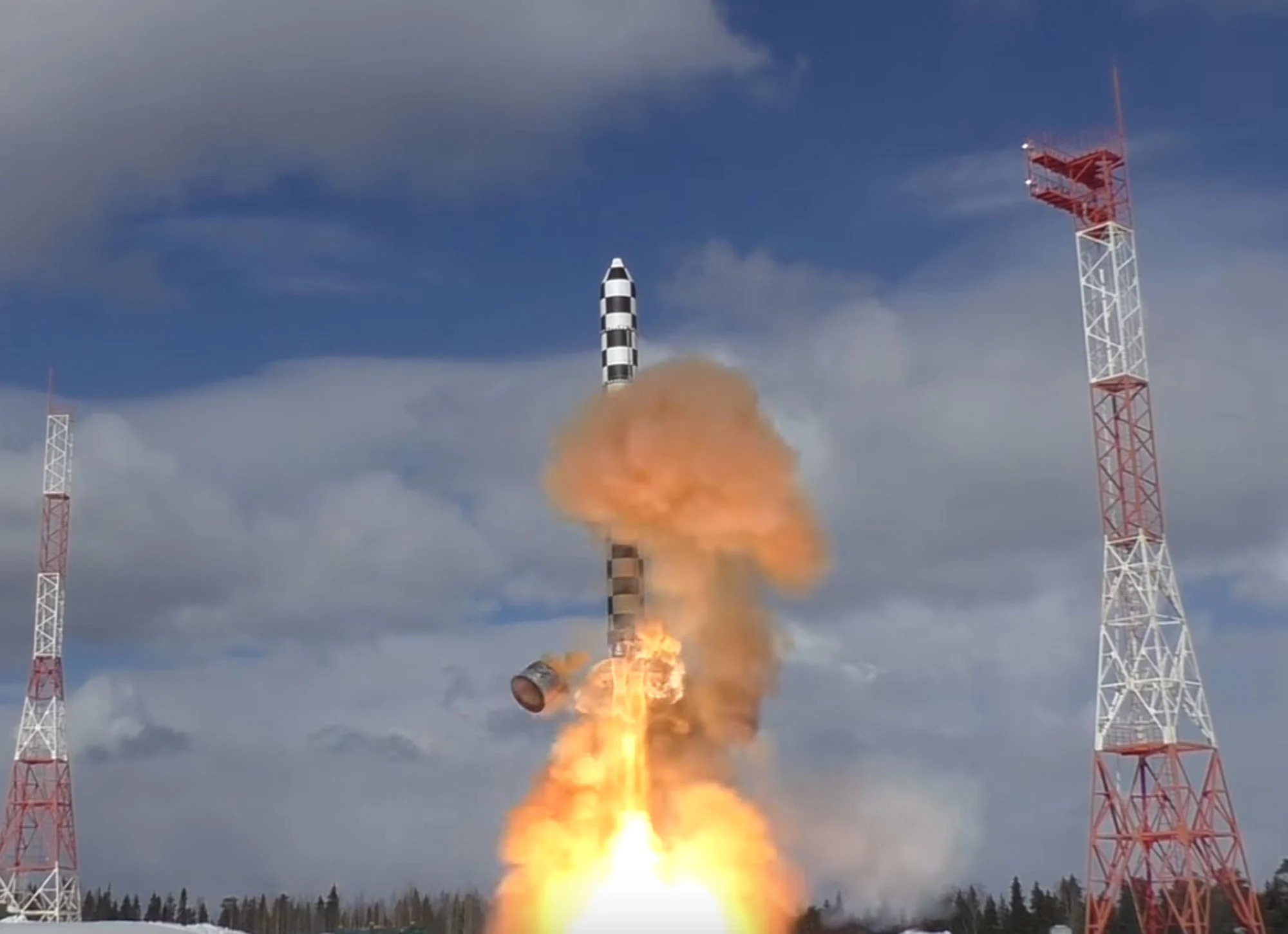 Russia Test Fires “Satan II” ICBM