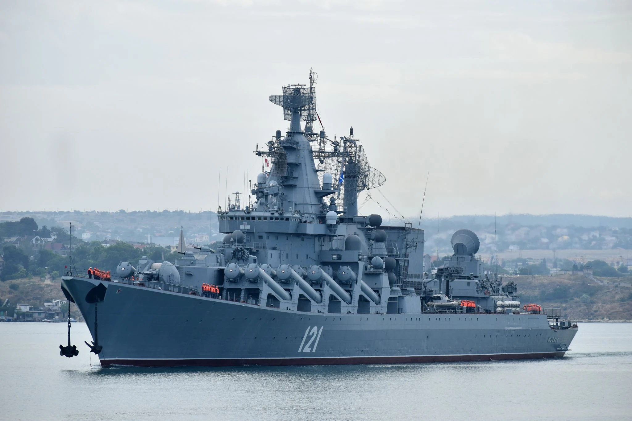 Russian State Media Confirms Mortal Damage to the Cruiser Moskva, Crew Evacuated