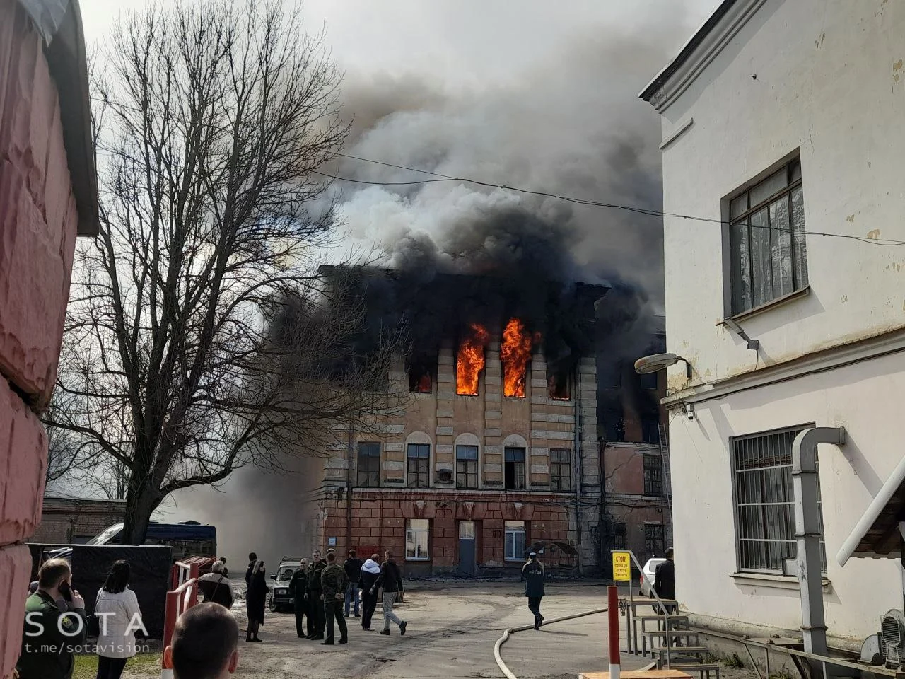 Fire at Russian Air and Space Development Facility Kills 6