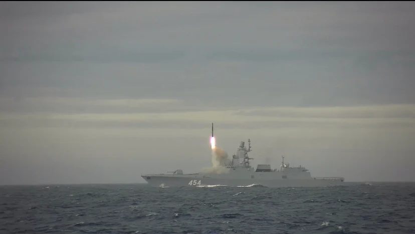Russian Navy Carries Out Successful Zircon Hypersonic Test