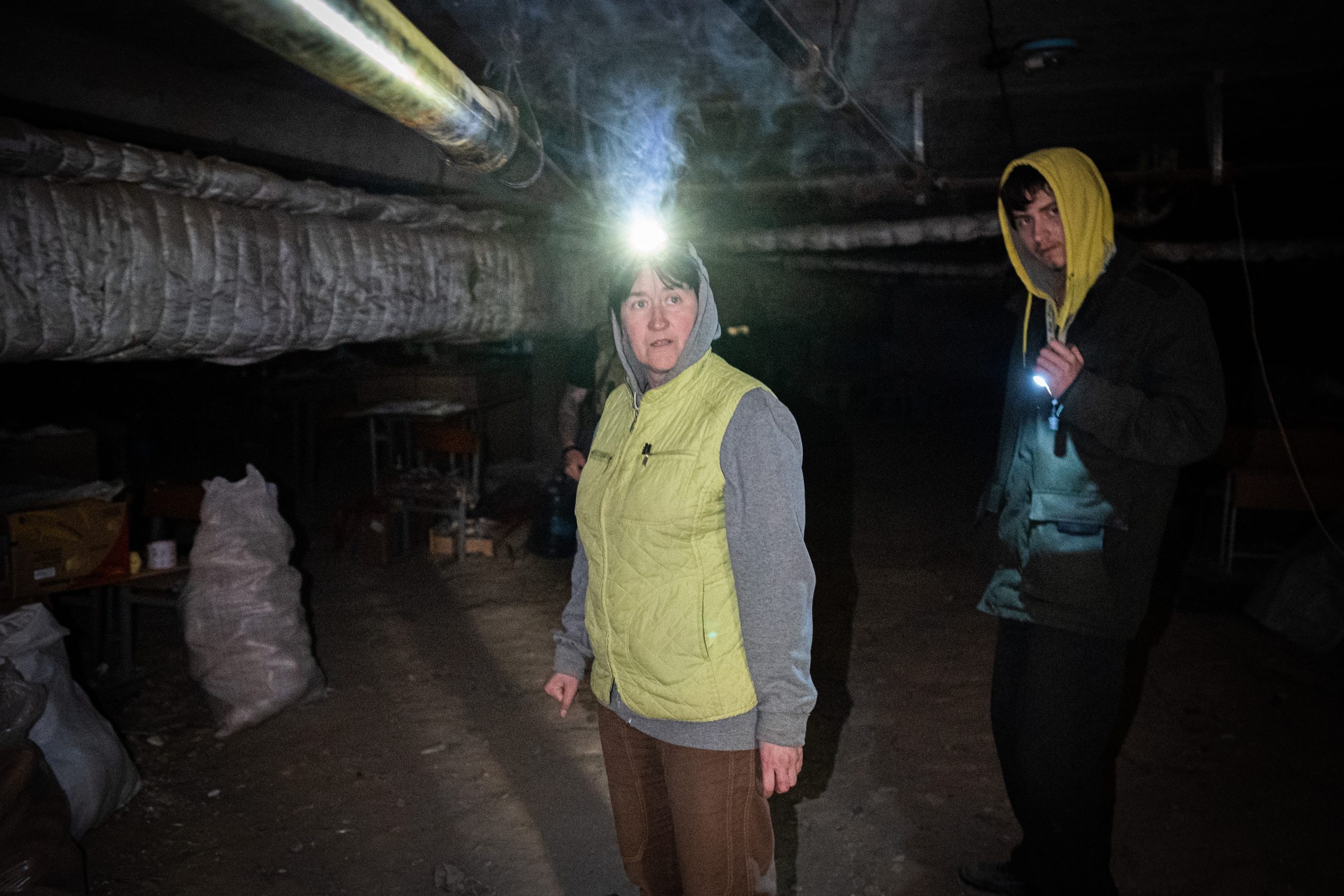 The Ukrainians Still Living in a School’s Basement